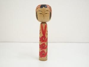 郷土玩具　我妻信雄造　こけし（21.3cm）